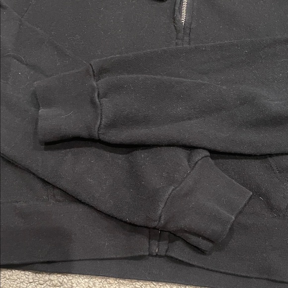 Brandy Melville Black Zip-Up Hoodie - Picture 4 of 6